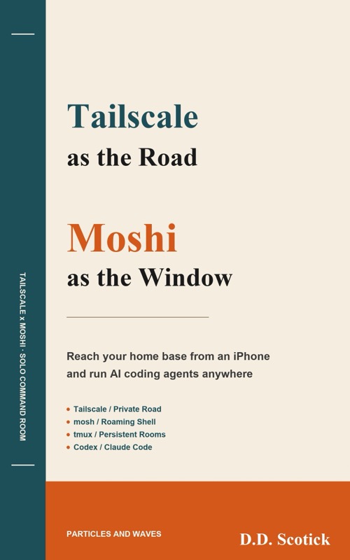 Tailscale as the Road, Moshi as the Window